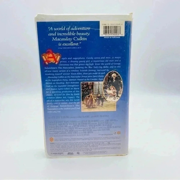 Warner Bros. George Balanchine's The Nutcracker #13000 VHS Tape - Picture 2 of 8